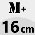 16 cm